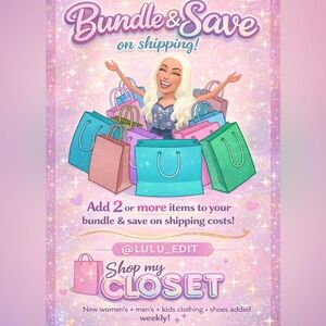 Bundle & save on shipping!!!💗📦